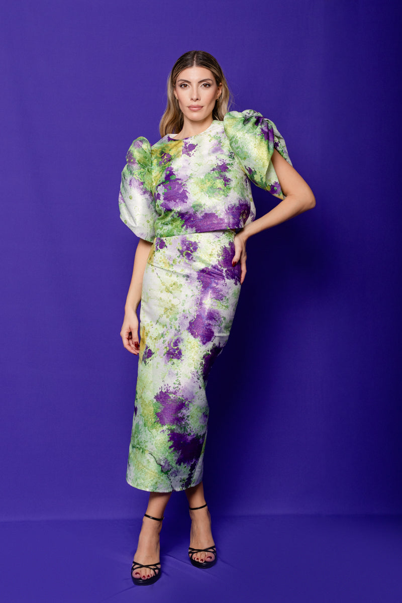 Falda Lisa Print