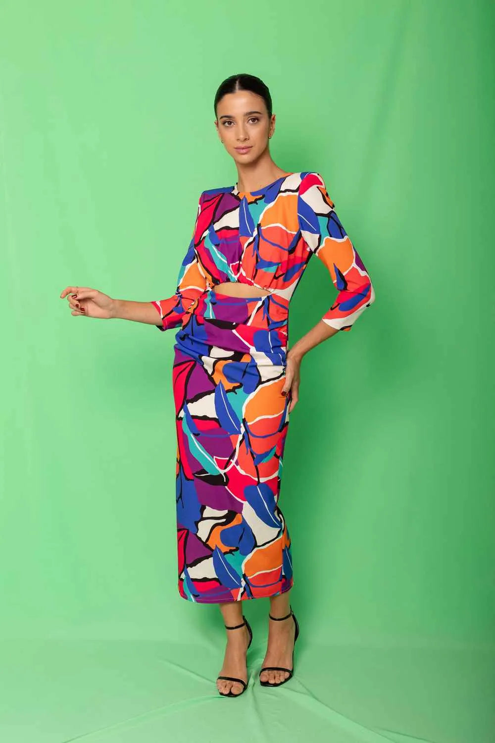 Vestido Camille Print