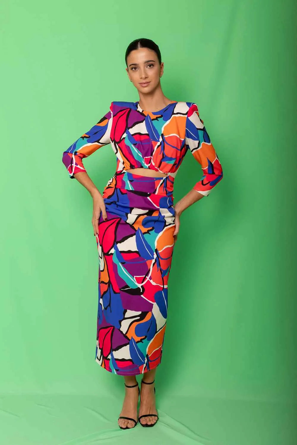 Vestido Camille Print