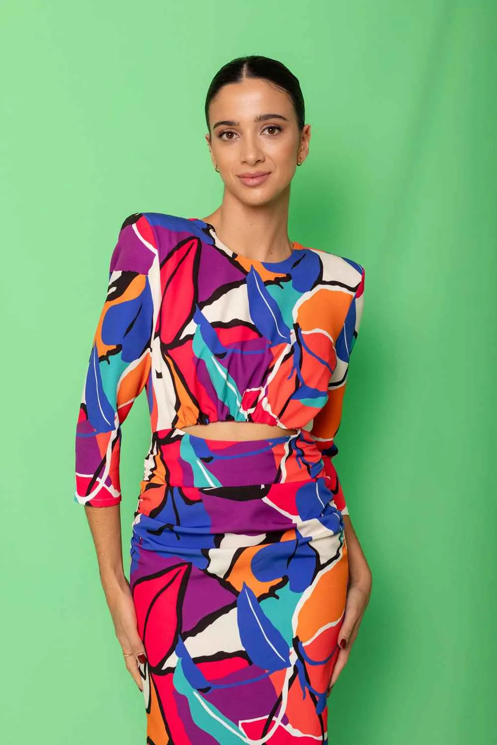 Vestido Camille Print