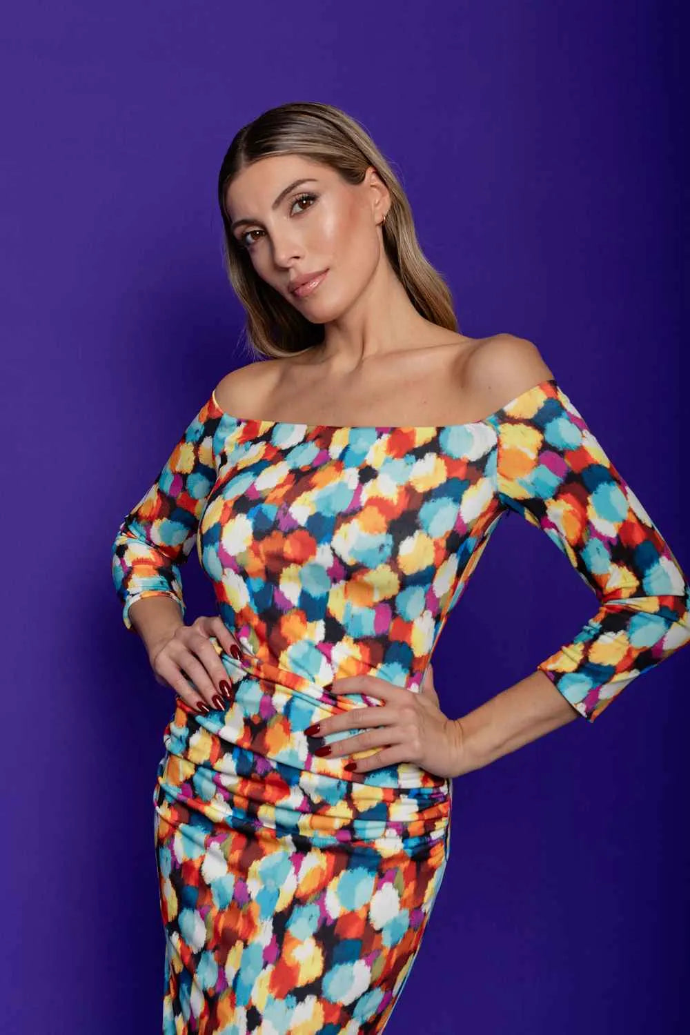 Vestido Melinda Print