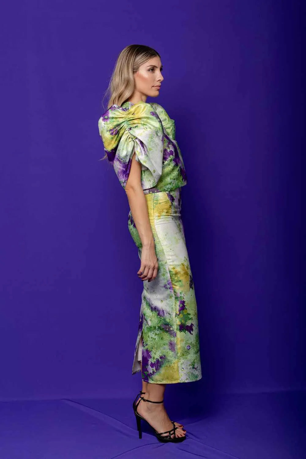 Falda Lisa Print